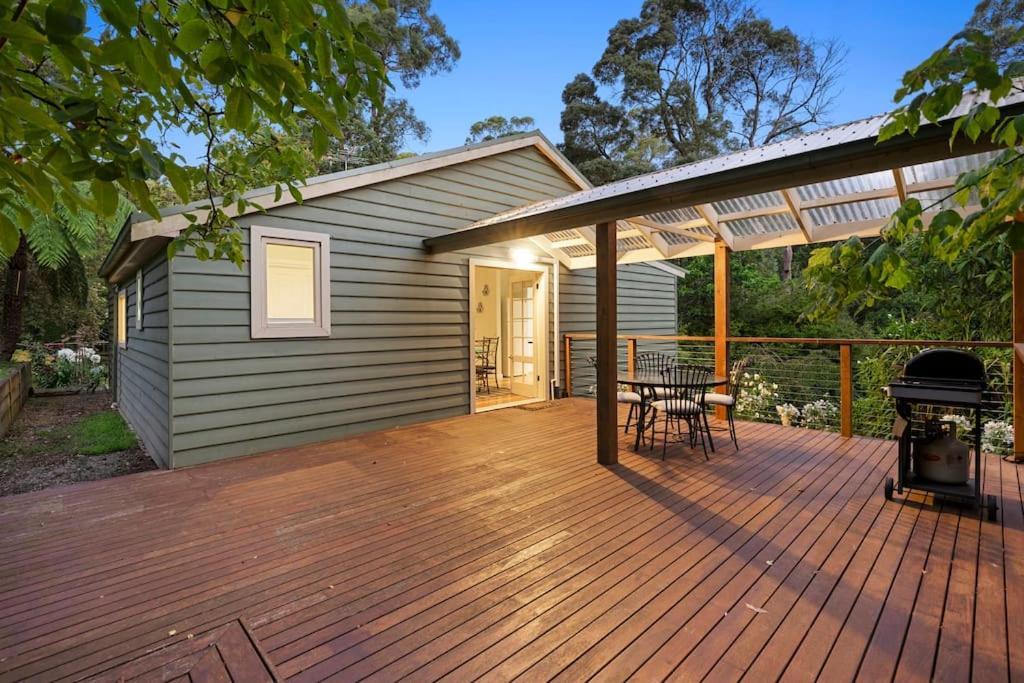 Vila Paddys Creek Retreat Upwey Exteriér fotografie